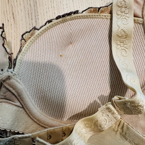 Women Super Push Up Bra Embroidery Lingerie Lace sexy floral Thick Padded Bras - Picture 12 of 15